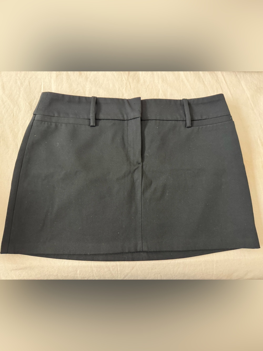 Zara Classic Black Mini Skirt - Tailored Everyday Style